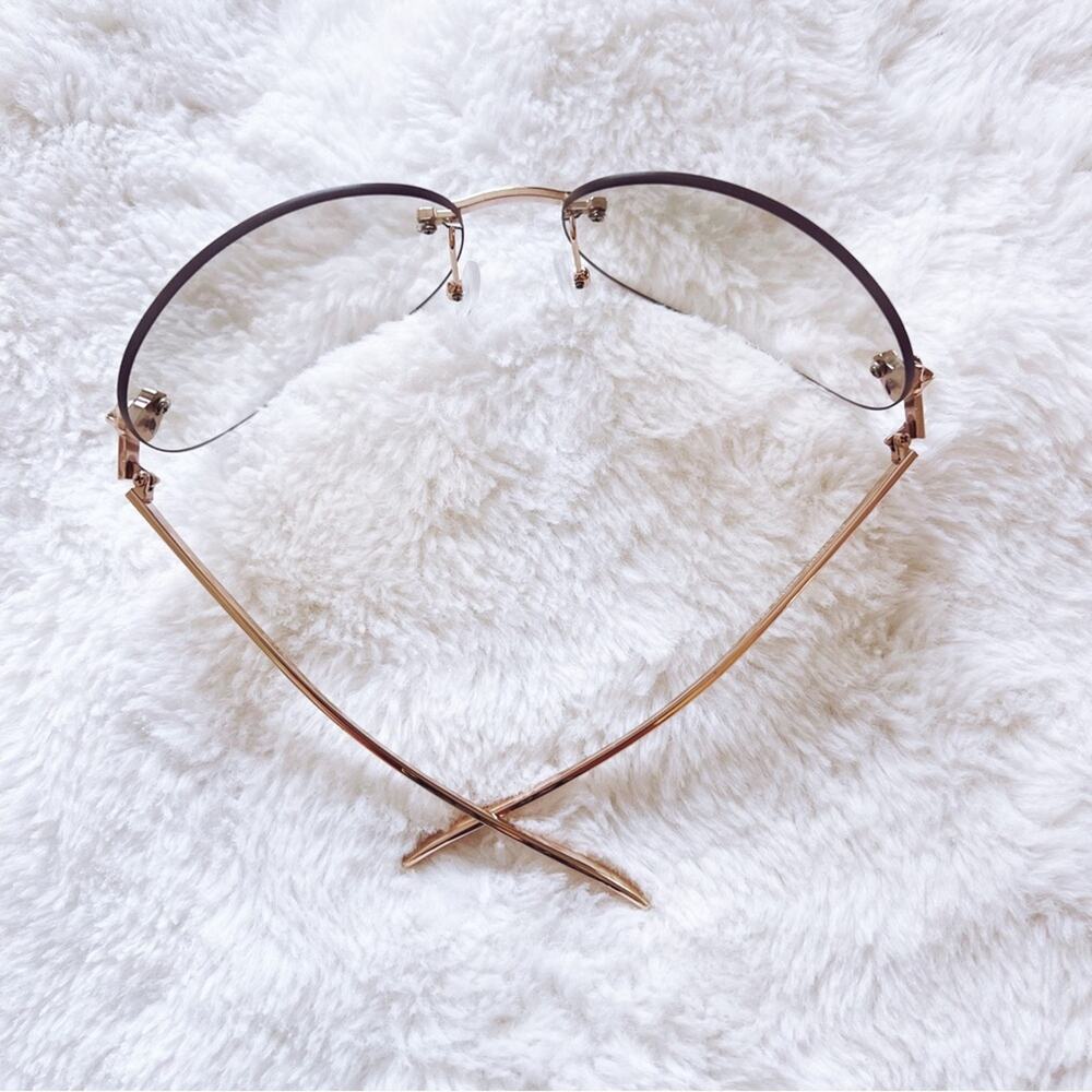Ophelia Clear Floral Chic Sunglasses - Picture 8 of 10